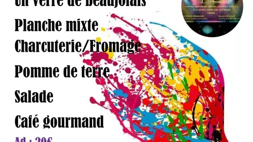 Soirée beaujolais nouveau proposée par Vaudeurs animation